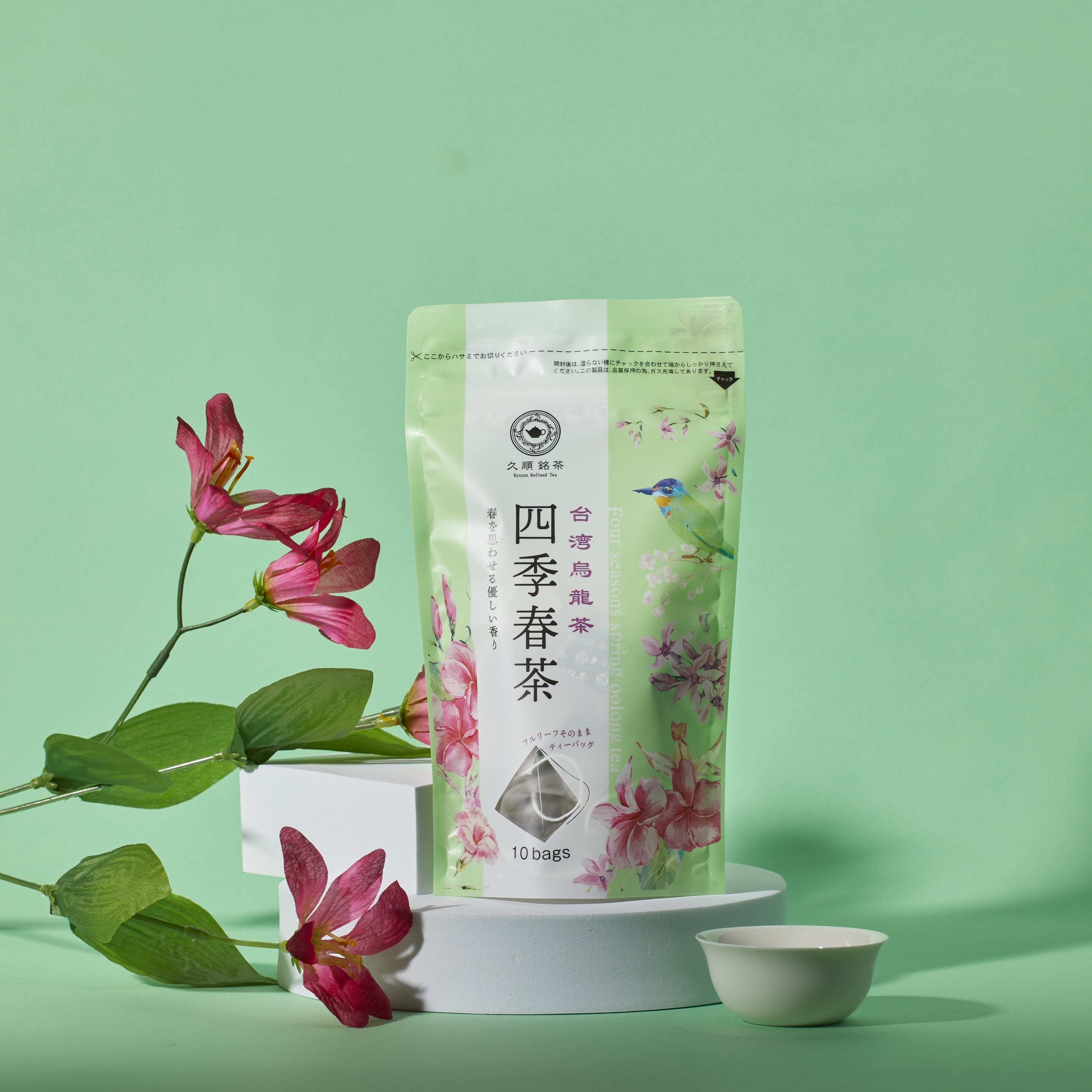 台湾四季春茶300g 蜜香紅茶75gx2Filter-inBottle300ml 本格台湾茶ブランド久順銘茶のラインナップに紅茶が初登場！「蜜