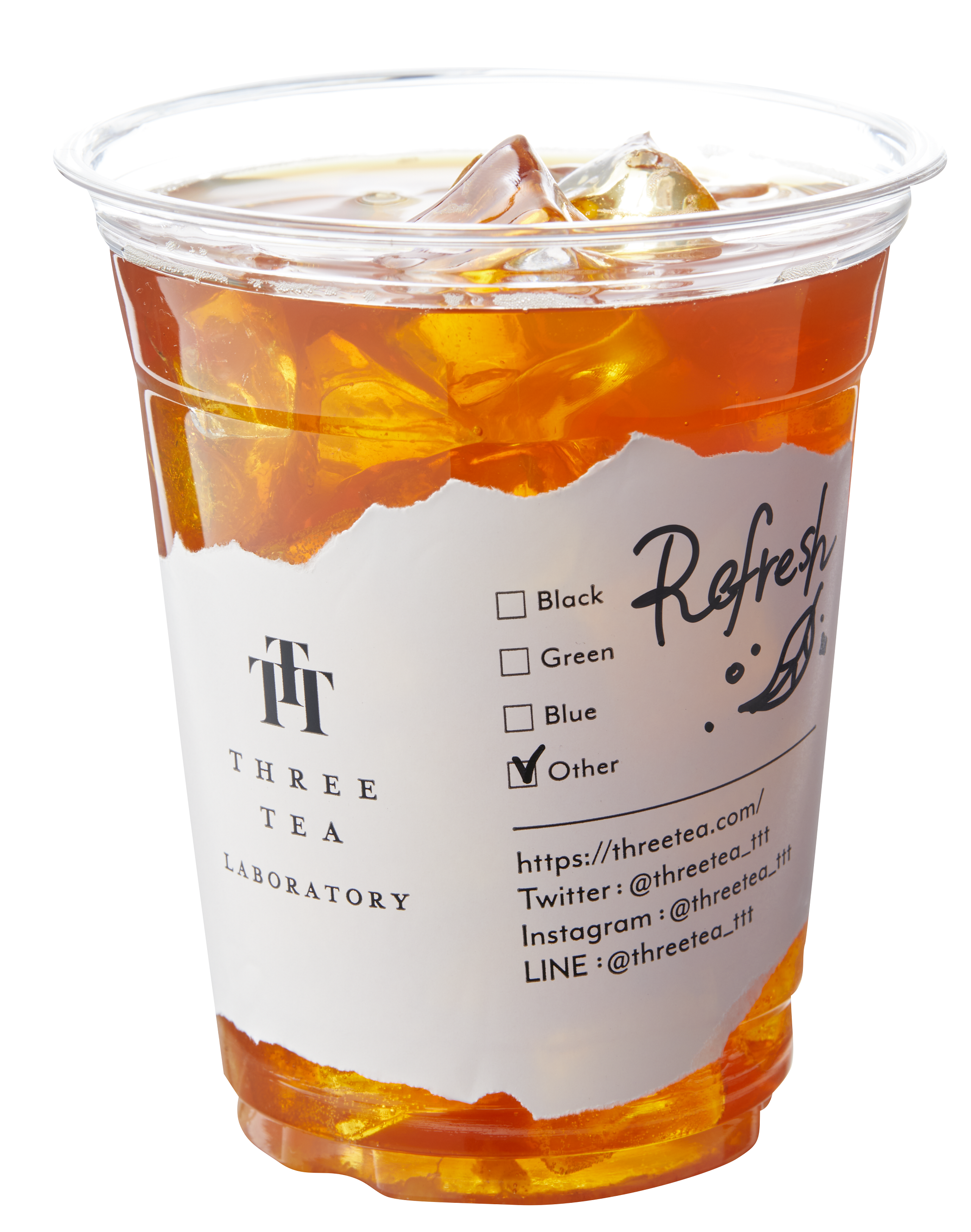 ルイボスオレンジティーソーダ（ICE）