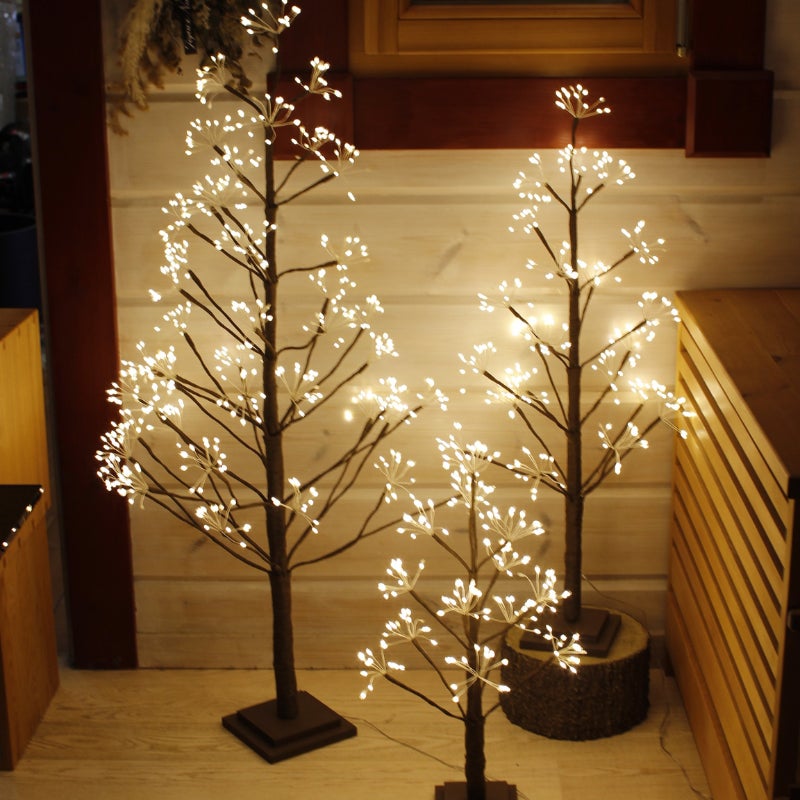 L 新品クリスマス LEDブランチツリー 120cm スパイスオブライフ 空間を魅力的に彩るシンプルでモダンなLEDツリー「クリスマスLED