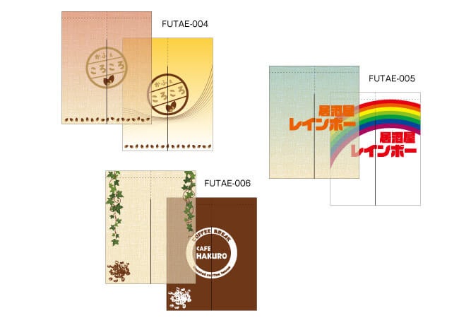 文字や柄をご自由に変更できます