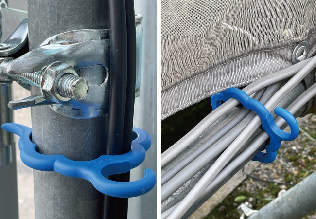 色々な太さのコードに対応