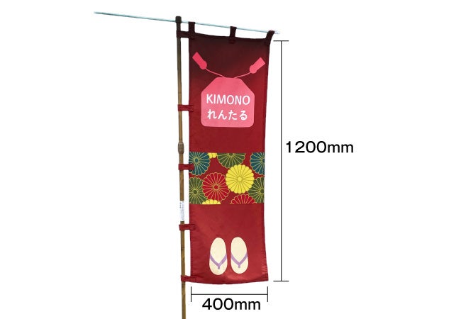 ちりめんのぼりサイズ