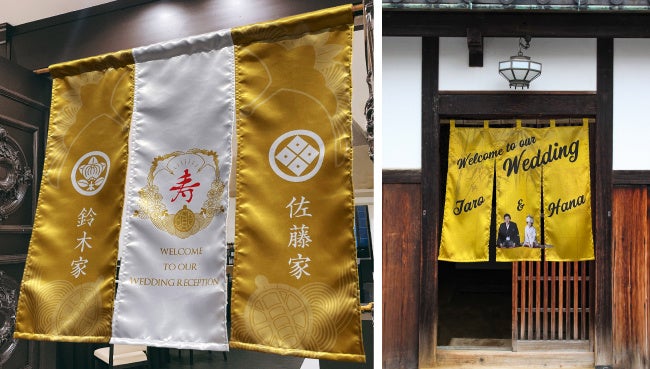 式場に合ったサイズで製作できる