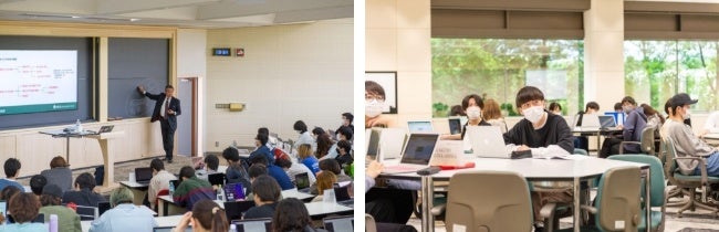 公務員専攻の授業風景