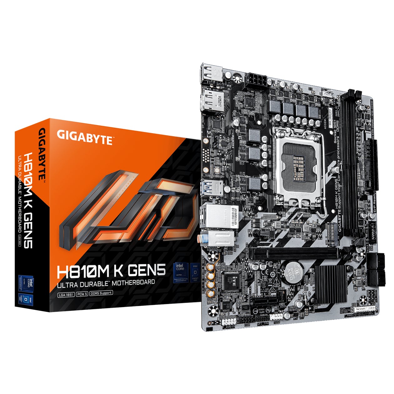 GIGABYTEより、Intel H810 チップセット搭載 Micro-ATX マザーボード GIGABYTEより、Intel H810 チップセット搭載 Micro-ATX マザーボード