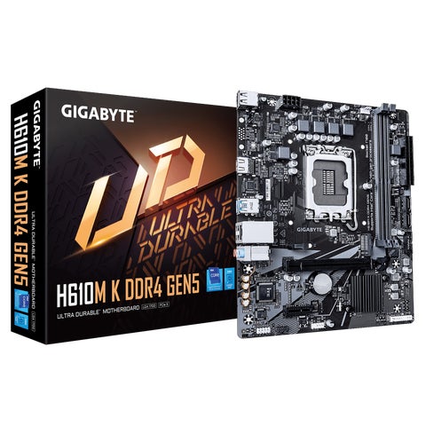 GIGABYTEより、Intel H610 チップセット搭載 Micro-ATX マザーボード GIGABYTEより、Intel H610 チップセット搭載 Micro-ATX マザーボード
