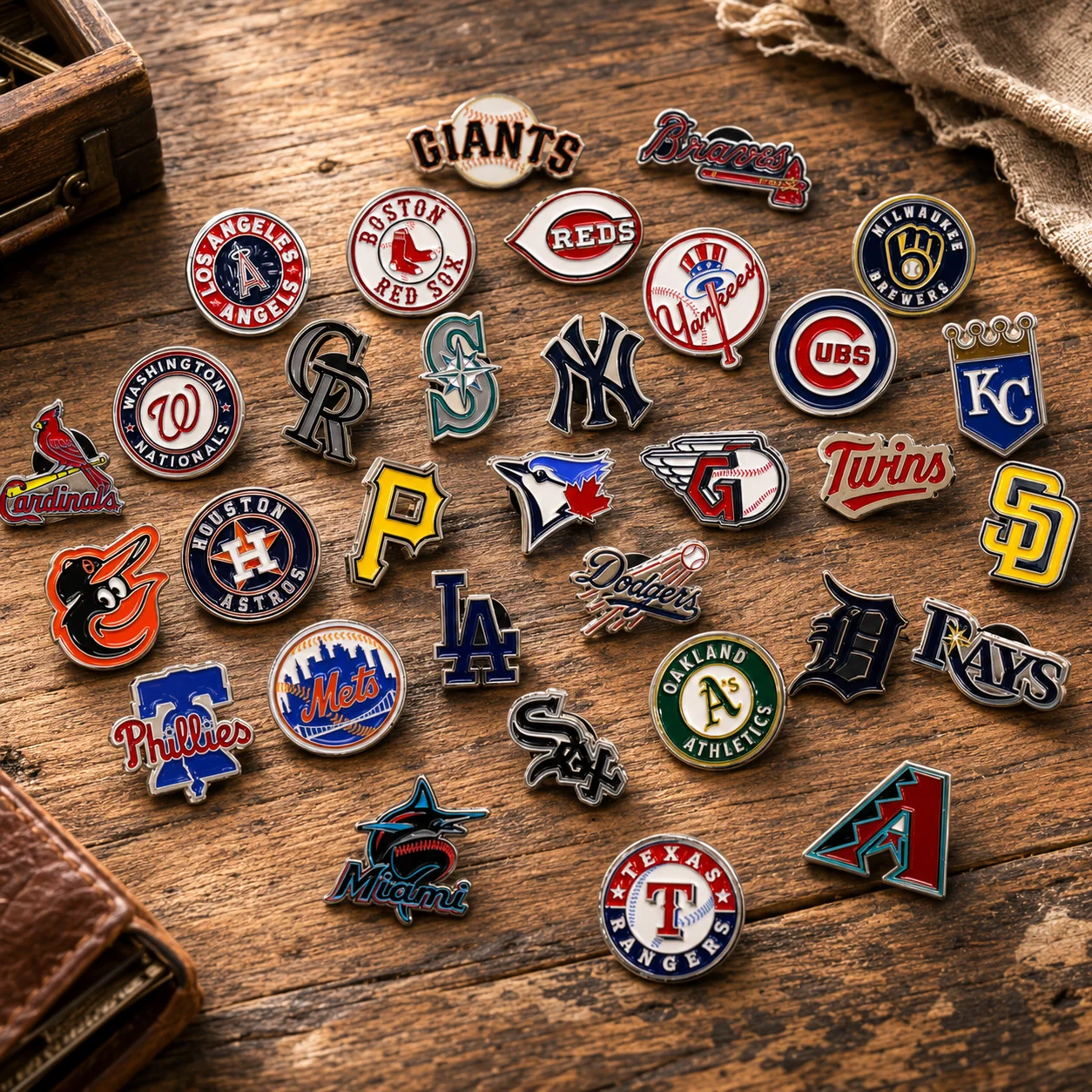 【THE CAP】MLB全30球団のロゴをあしらった「MLB PINS」が発売中！キャップやバッグをカスタムする注目のアクセントアイテム