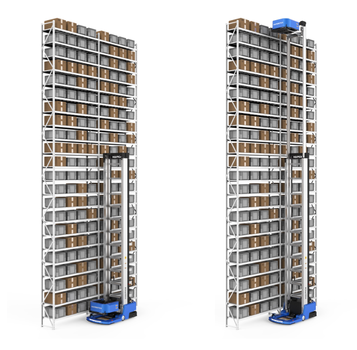 カートントート混合ピッキング マスト昇降式ACR「HAIPICK A42T」