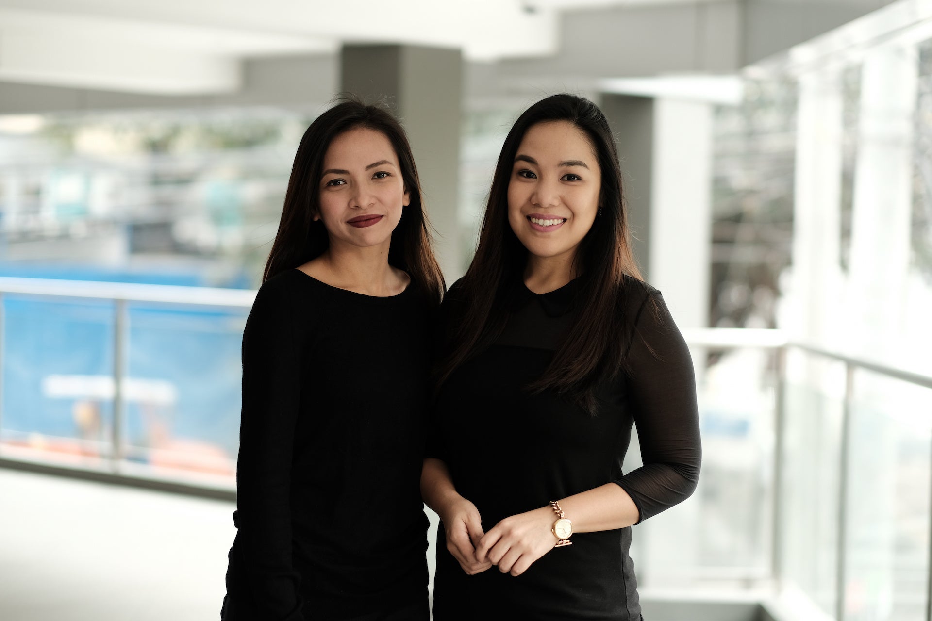 左より創業パティシエのジョー・アルシアガ、創業シェフのクリスティン・ロケ