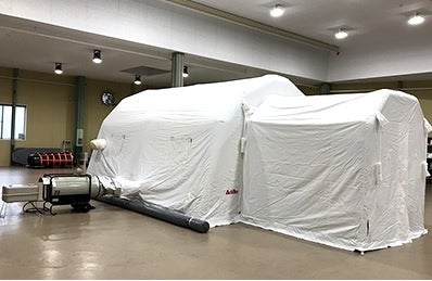 感染症対策用 陰・陽圧式エアーテント「NP-45」