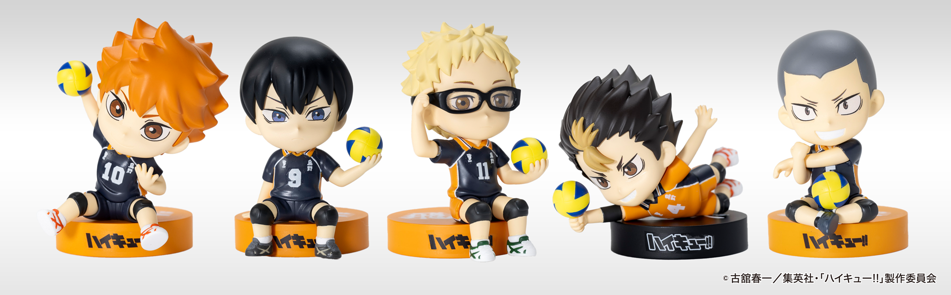 アニメ「ハイキュー!!」の人気キャラクターがコイン型電子マネー対応