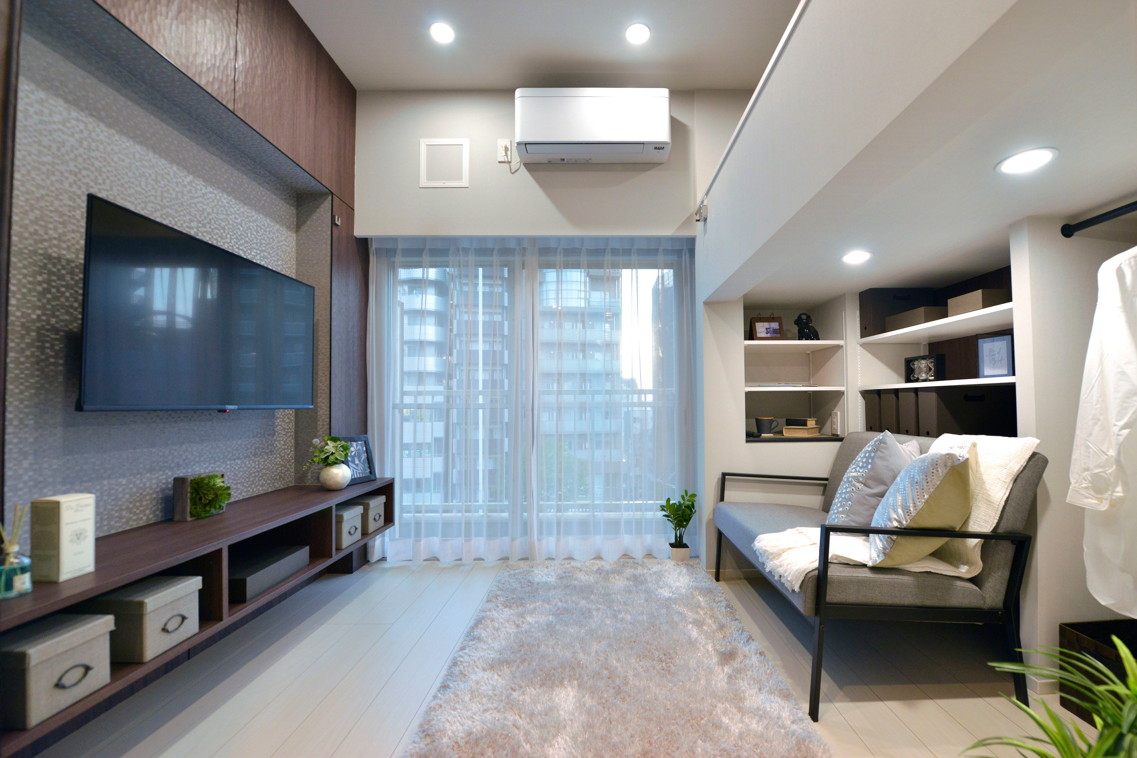 「LOFT LDK」プランによるリノベーションコンパクトマンション施工例