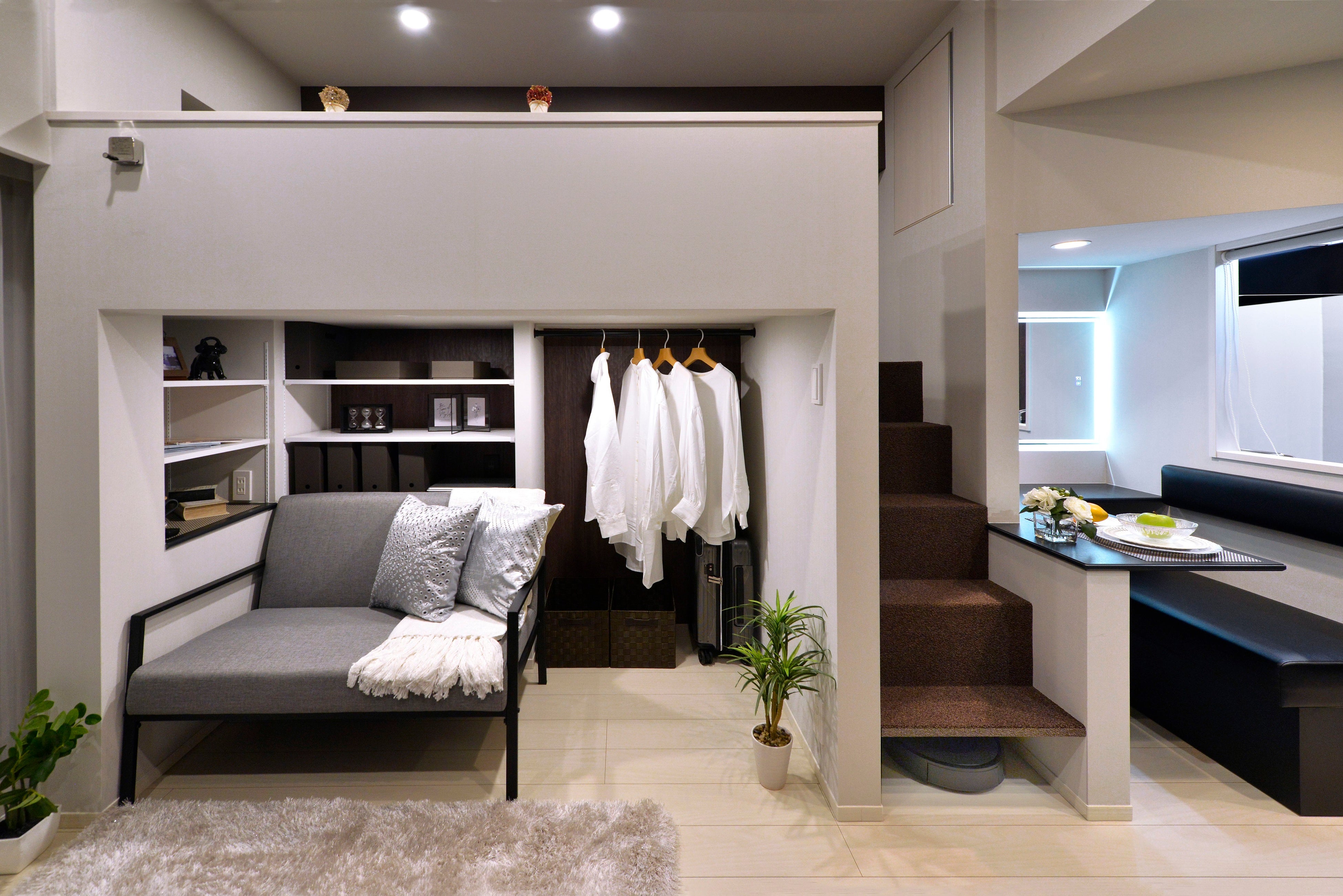 「LOFT LDK」プランによるリノベーションコンパクトマンション施工例