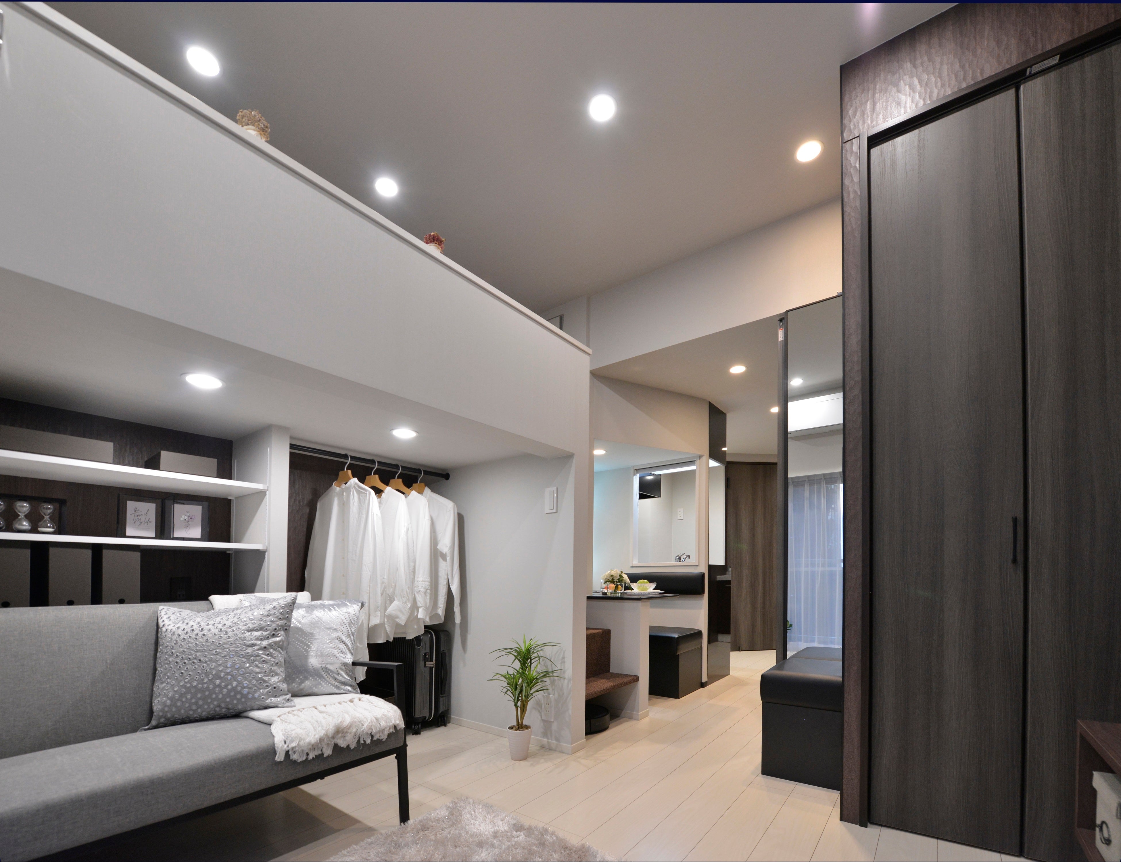 「LOFT LDK」プランによるリノベーションコンパクトマンション施工例