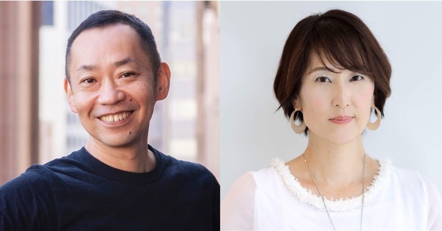 写真左　角勝氏（ファンリーシュ フェロー、株式会社フィラメント 代表取締役CEO）、写真右　志水静香（フィラメント フェロー、株式会社ファンリーシュ 代表取締役 兼 CEO）