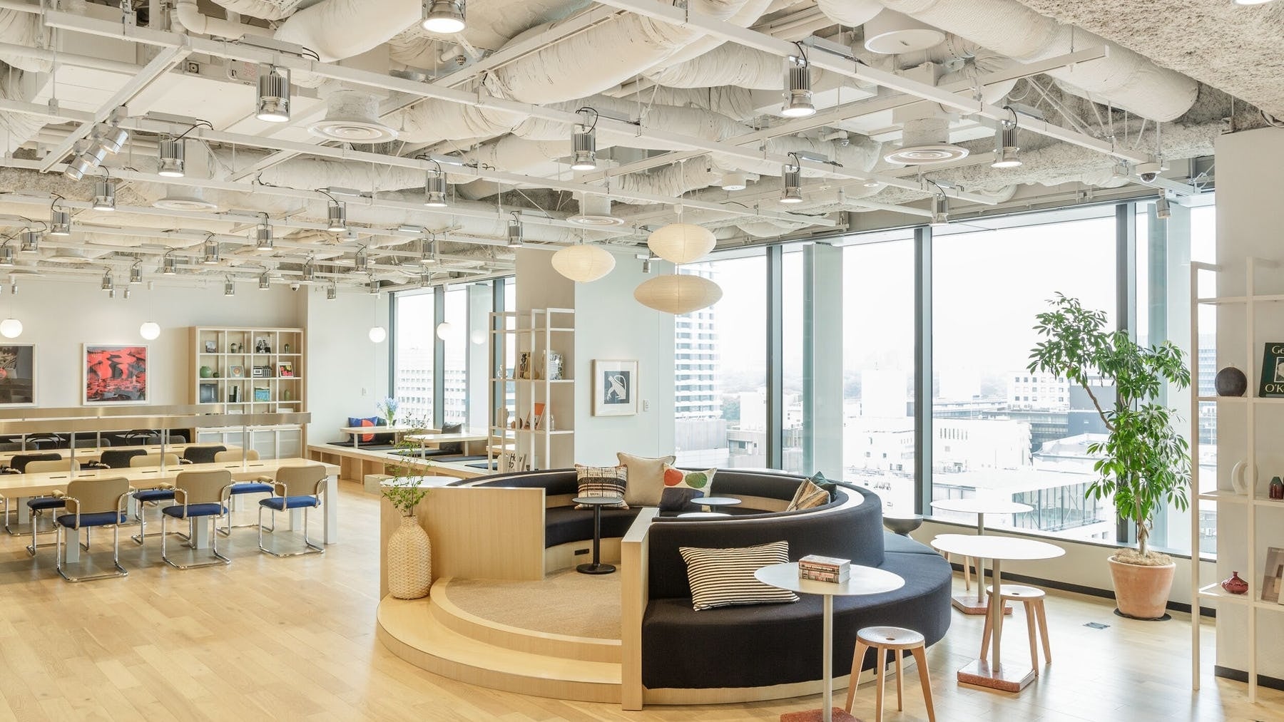 WeWork 共用エリアイメージ　ⒸWeWork