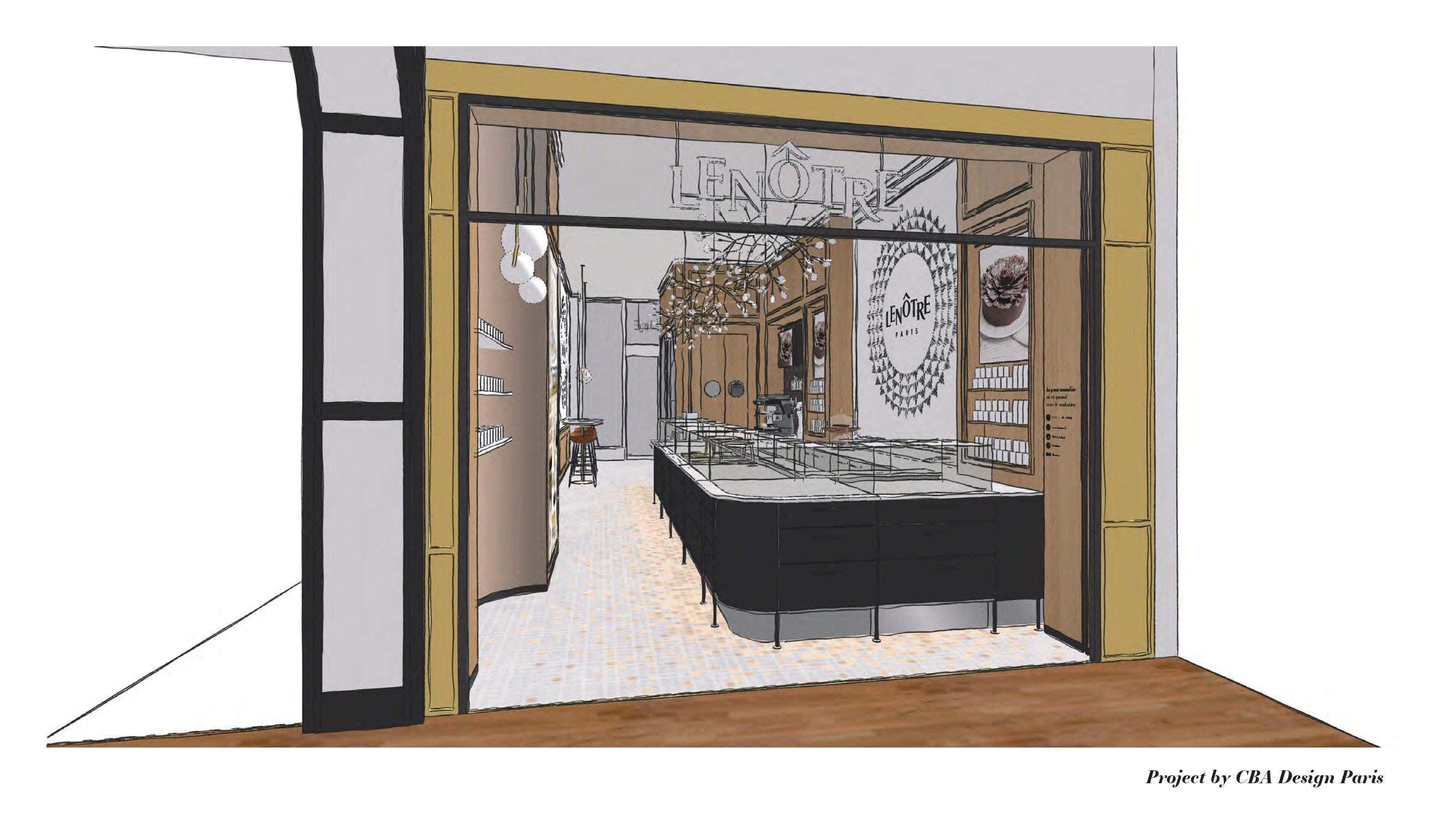 新丸ビル１階のルノートル東京