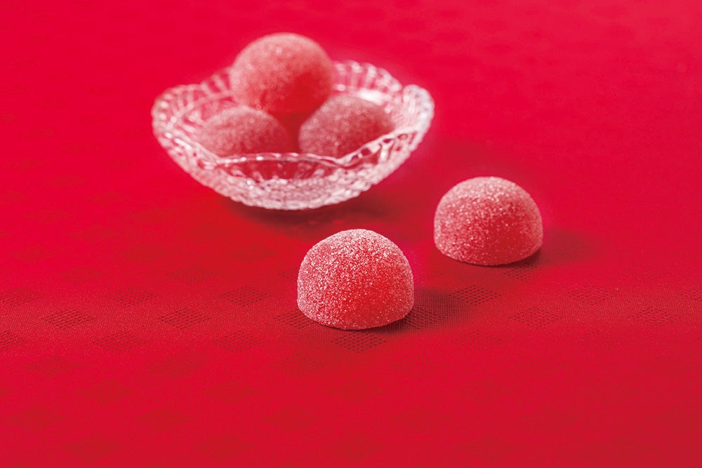 「いちごのハードゼリー」（10個入）　税込450円