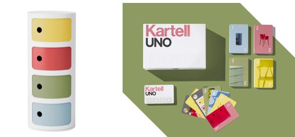 週末限定価格！正規品カルテル　コンポニビリ2段　マットブラック コンポニビリ2 マット｜Kartell｜カルテルオフィシャルサイト