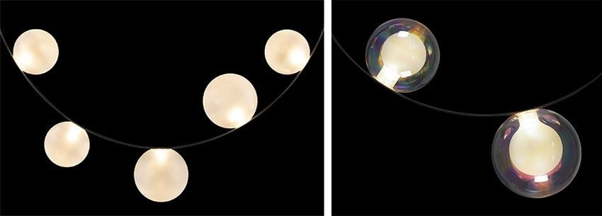 左：フロストタイプ、右：クリアタイプ