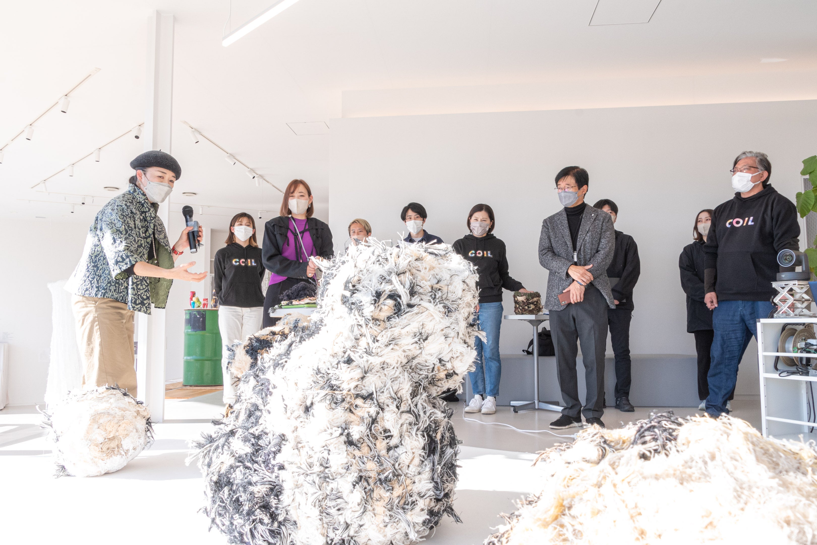 押鐘まどかさんプレゼンの様子