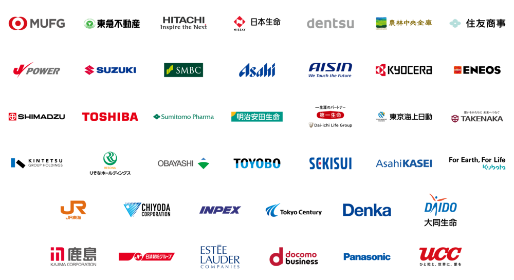 Plug and Play Japanの企業パートナー一覧