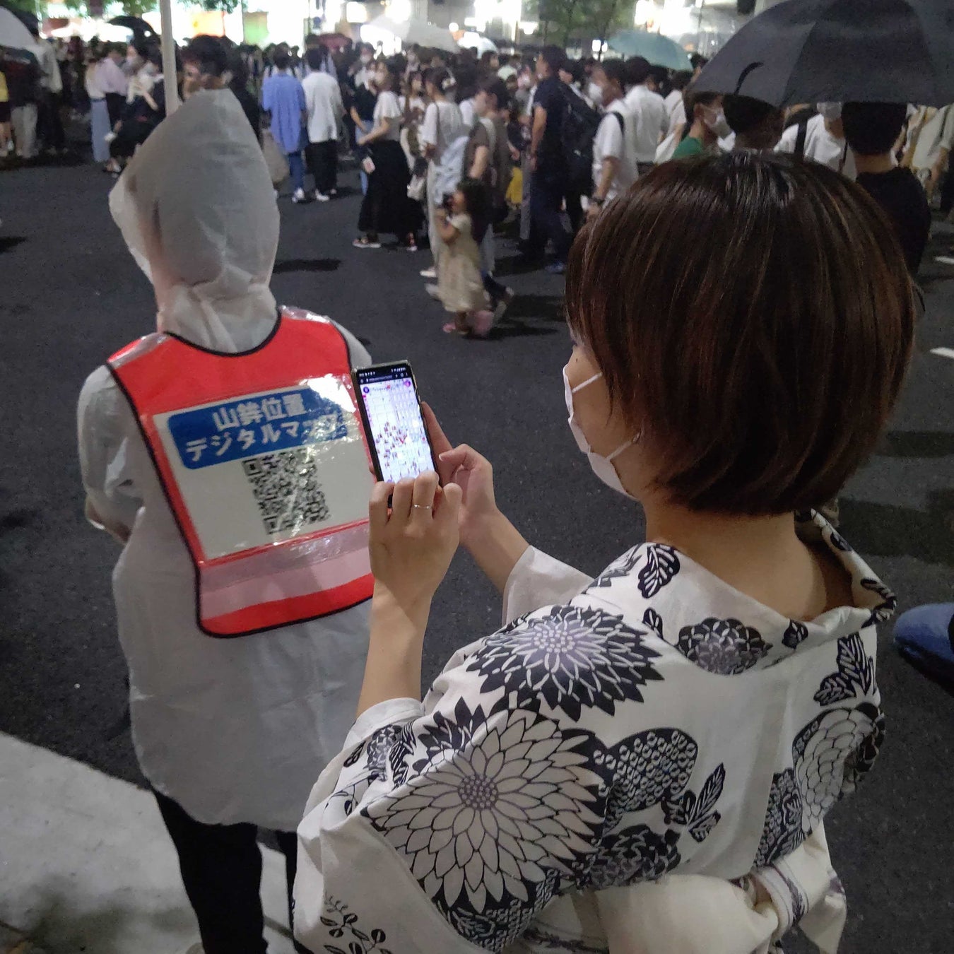 昨年度の祇園祭宵山(前祭)の様子