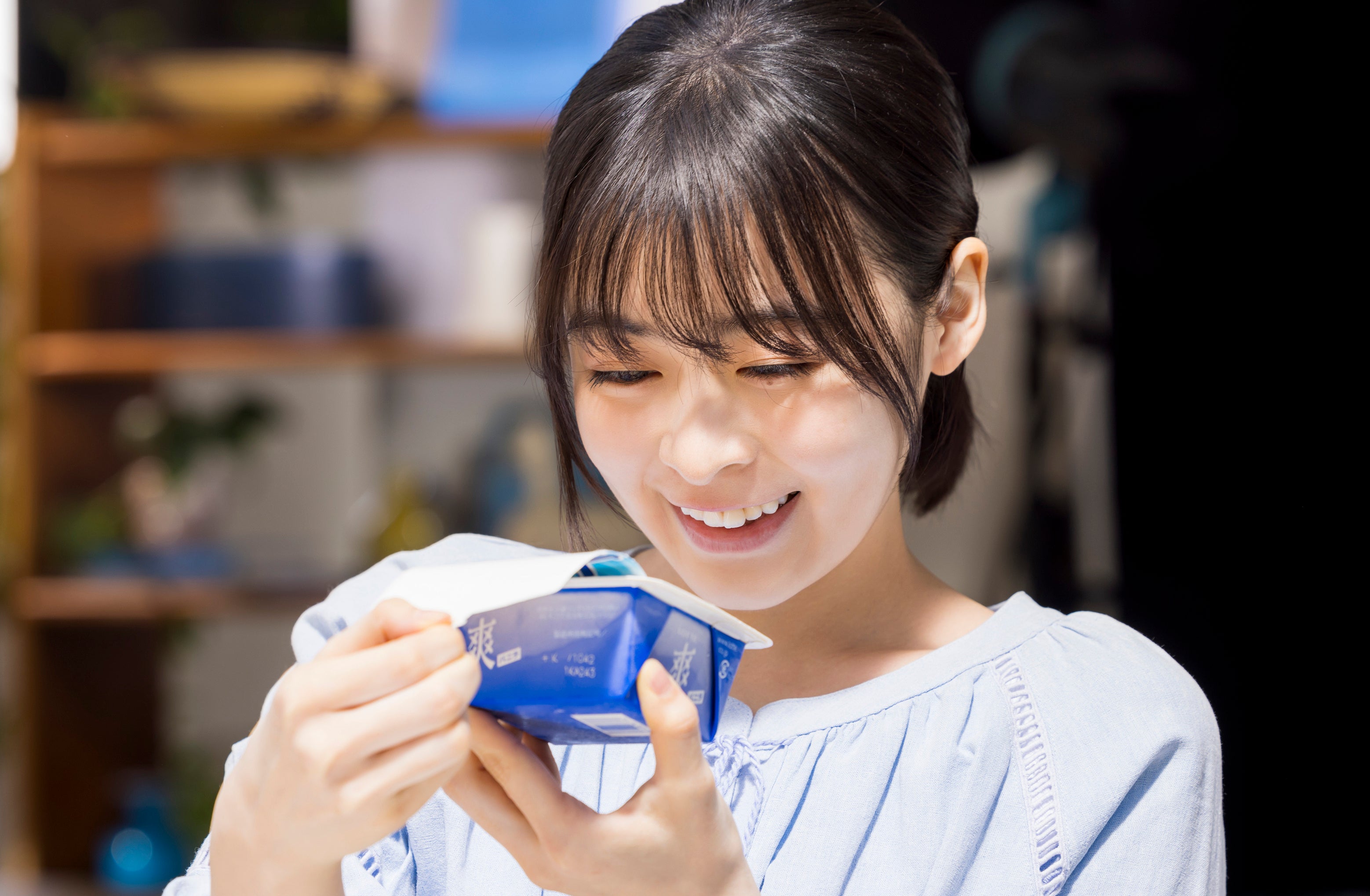 限定　森七菜　アイス　爽　バニラ　販促ボード　ロッテ 2360-1805-