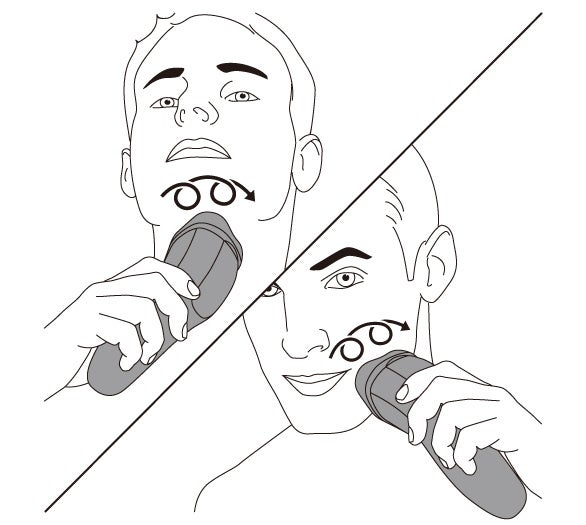 回転式シェーバーの正しい使い方 密着する3ヘッドでキレイに深剃り Areti株式会社のプレスリリース 回転式シェーバーの正しい使い方 密着する3ヘッドでキレイに深剃り Areti株式会社のプレスリリース