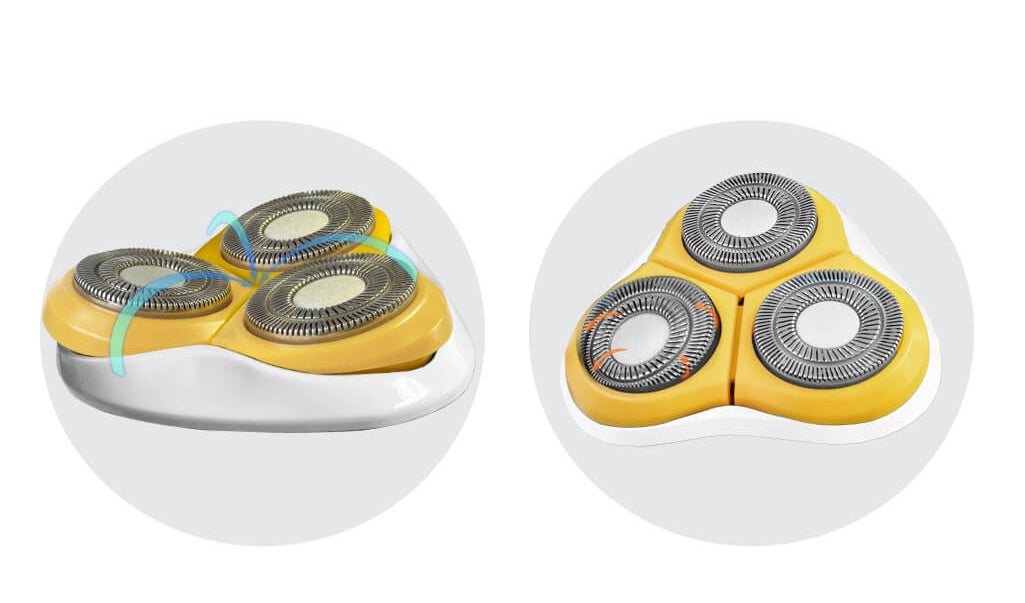 回転式シェーバーの正しい使い方 密着する3ヘッドでキレイに深剃り Areti株式会社のプレスリリース