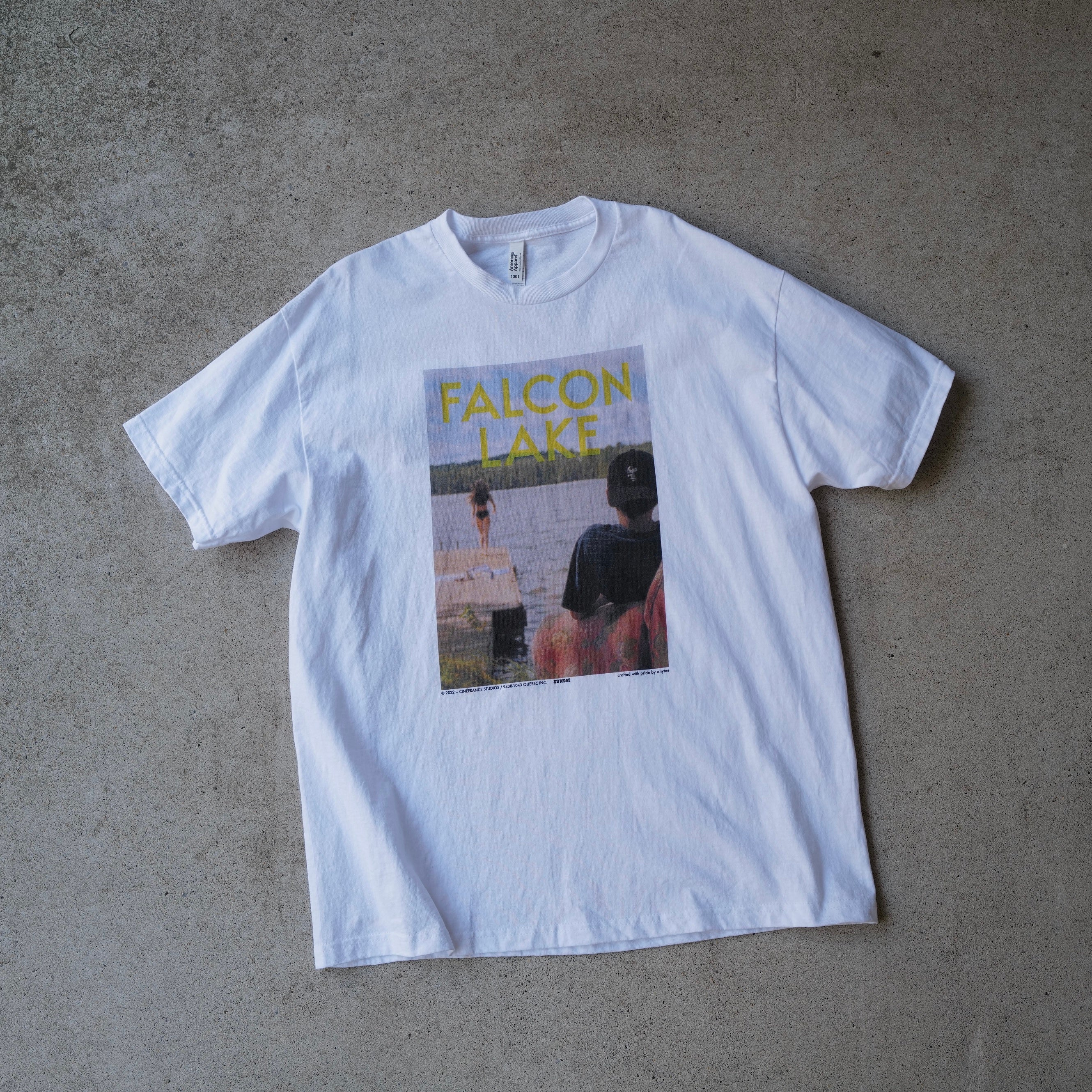 映画公式TEE 『ファルコン・ レイク』 × anytee