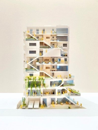 完成イメージ模型