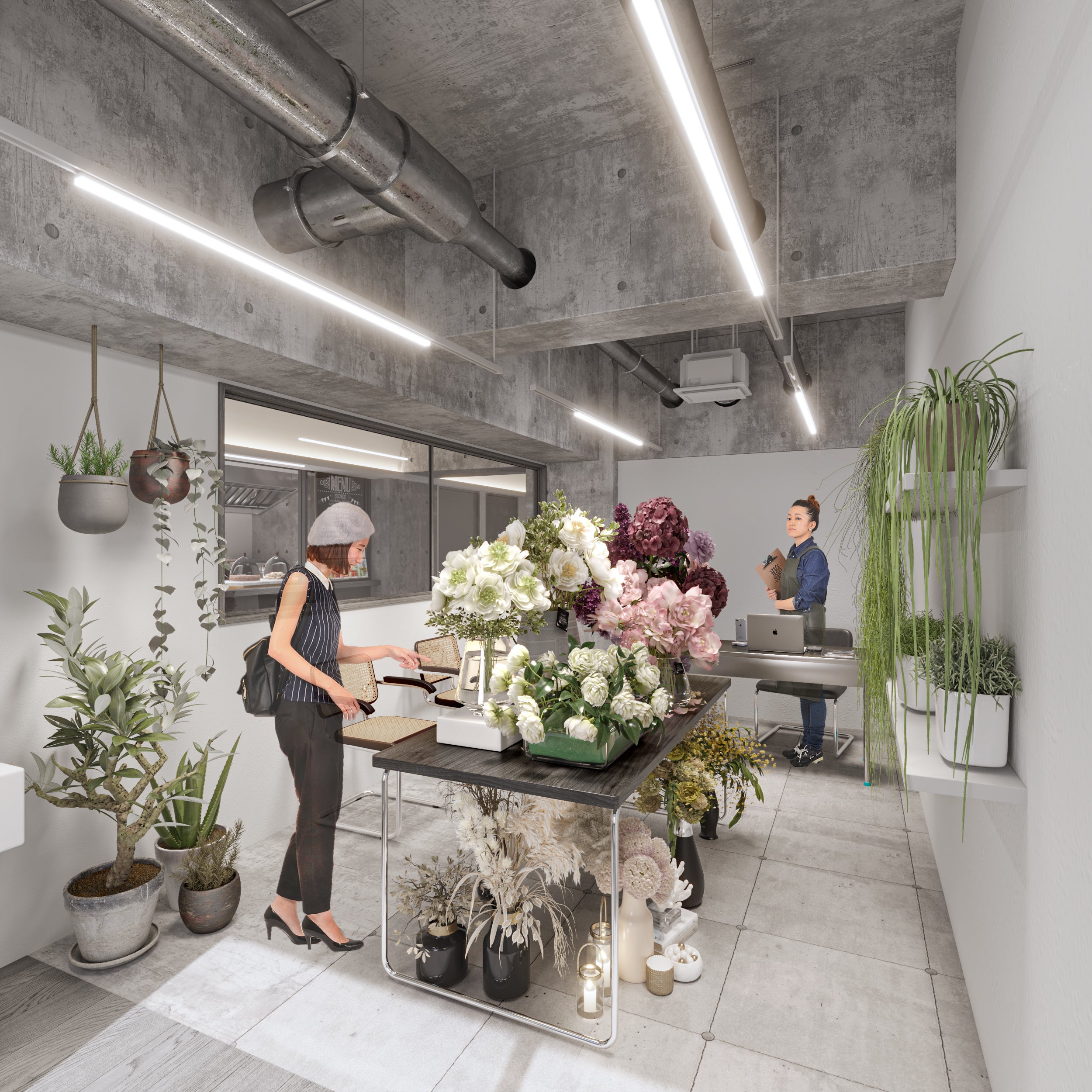 B1F 小商いオフィス　イメージ