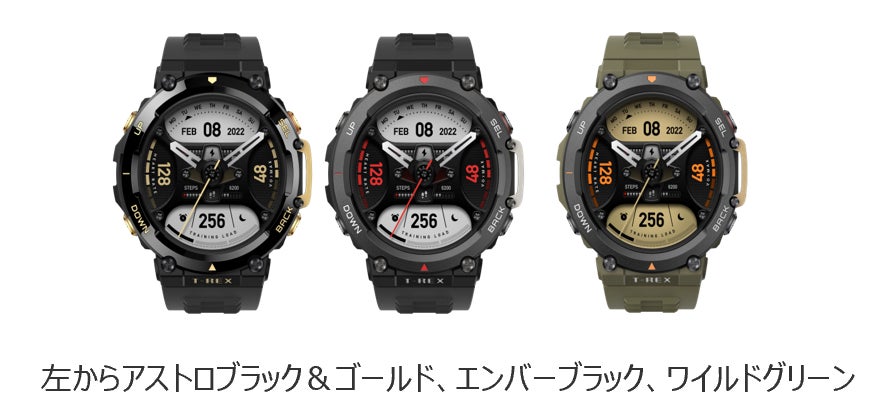 2021年出荷台数世界第5位のスマートウォッチブランドAmazfit