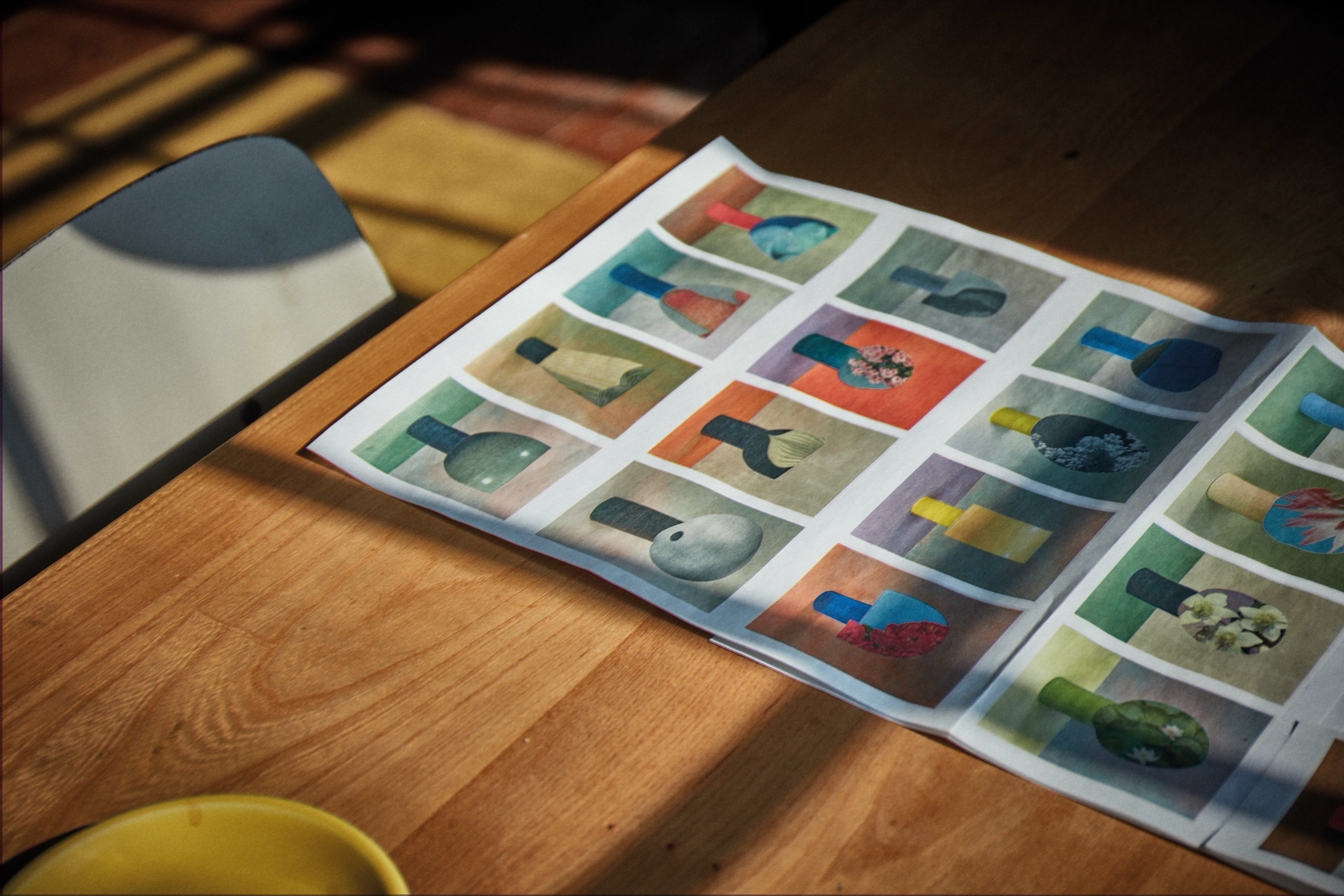 Ruth van Beekのアートワーク制作過程  Photo：Koen Hauser