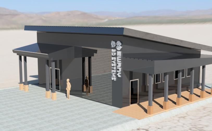 2023年10月に開設を予定しているデモセンター（長野県伊那市）。同デモセンターを基軸に、3D Systemsとスワニーが国内の大型ペレット押出 3D プリンティングの普及に向けて協業をスタートする。