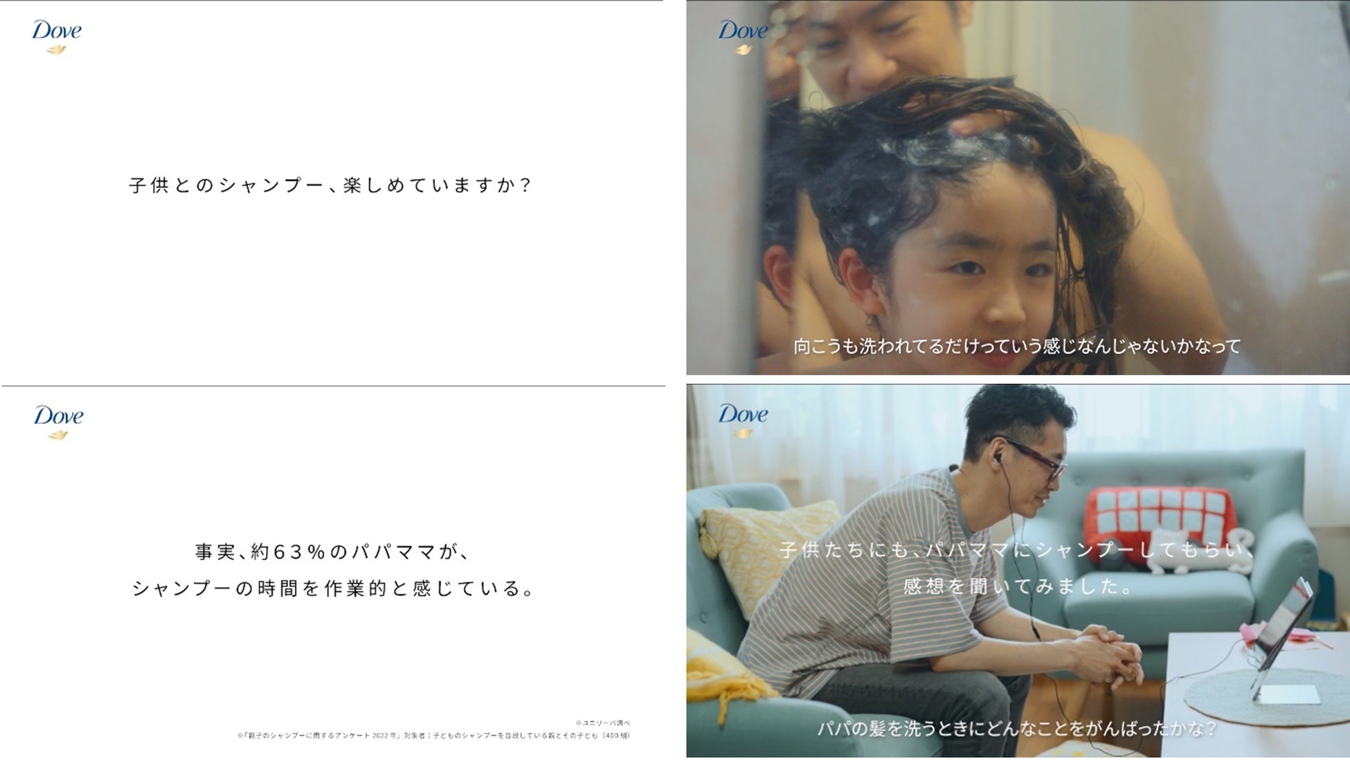 子どもたちが教えてくれた 日常にかくれている大切な瞬間 シャンプー の時間も普段のルーティンも なんでもない日が宝物 ユニリーバ ジャパン カスタマーマーケティング株式会社のプレスリリース 子どもたちが教えてくれた 日常にかくれている大切な瞬間 シャンプー の時間も普段のルーティンも なんでもない日が宝物 ユニリーバ ジャパン カスタマーマーケティング株式会社のプレスリリース