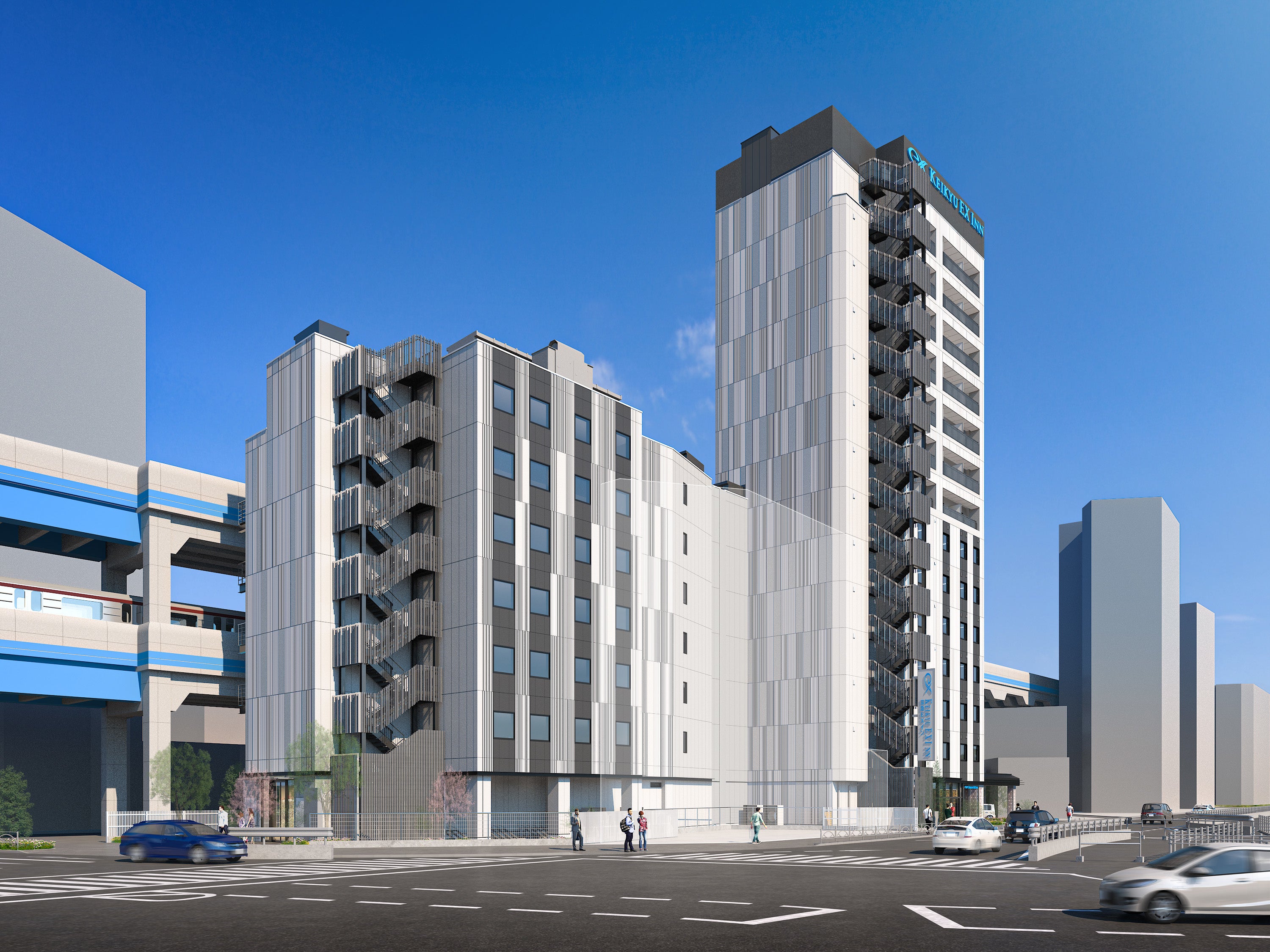 京急 EXイン 京急蒲田駅前（外観イメージ）