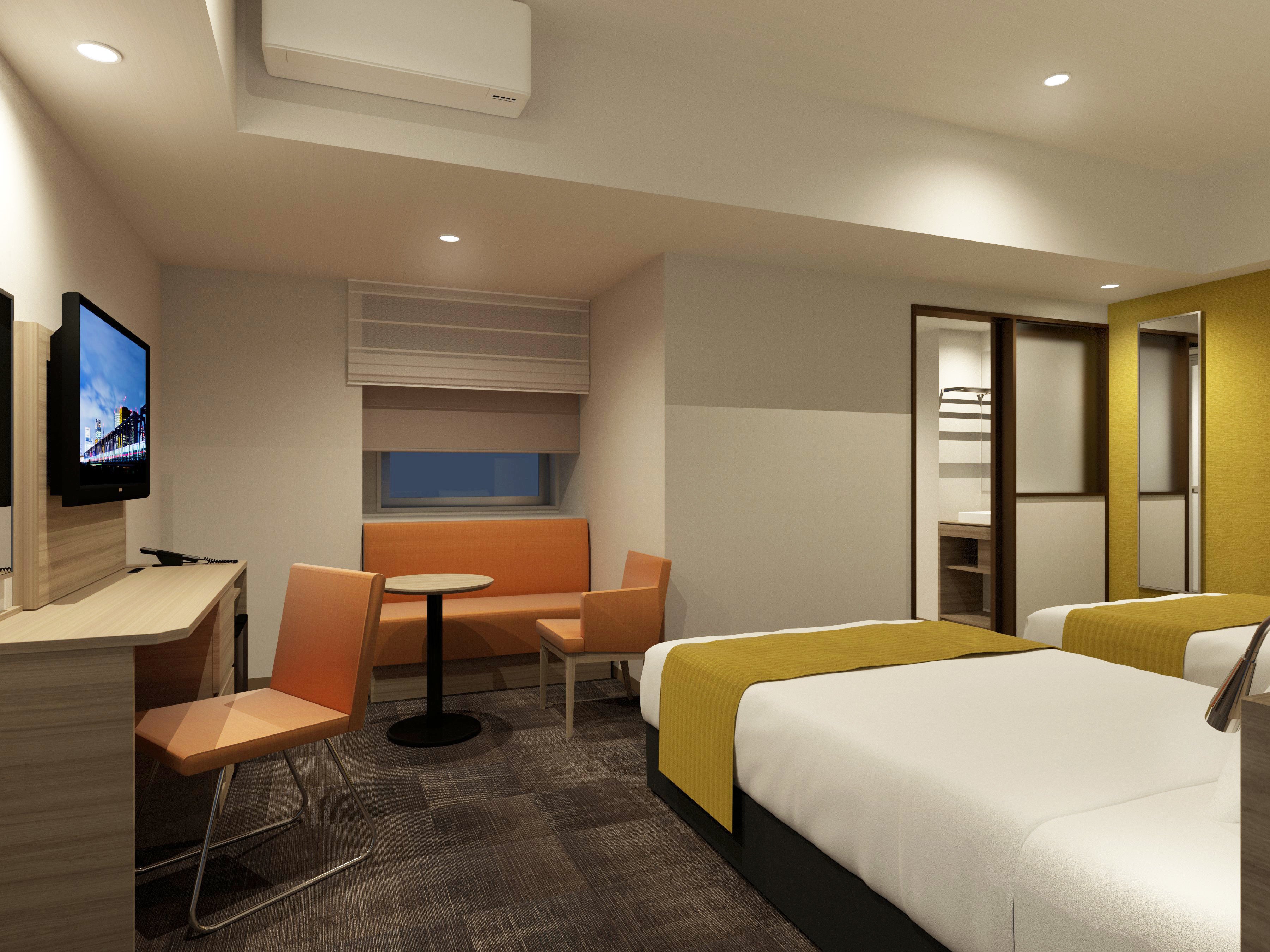 京急 EXイン 京急蒲田駅前（客室イメージ）