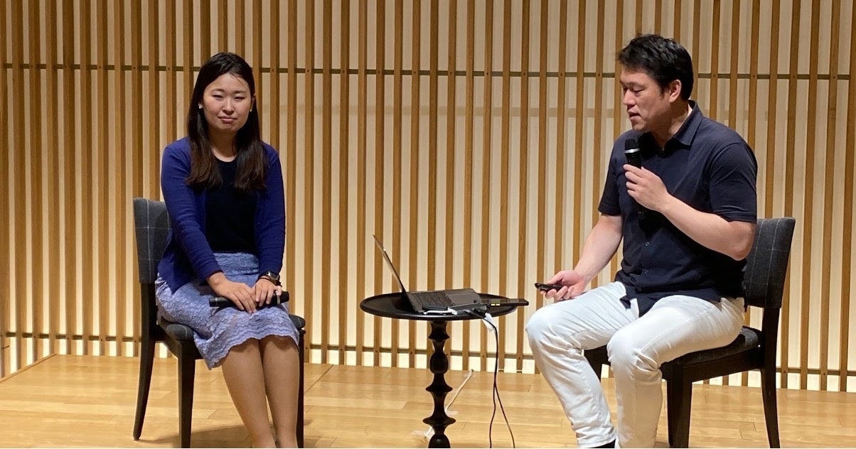 ＜左から日本通運株式会社　森川知春氏、赤木和司氏＞