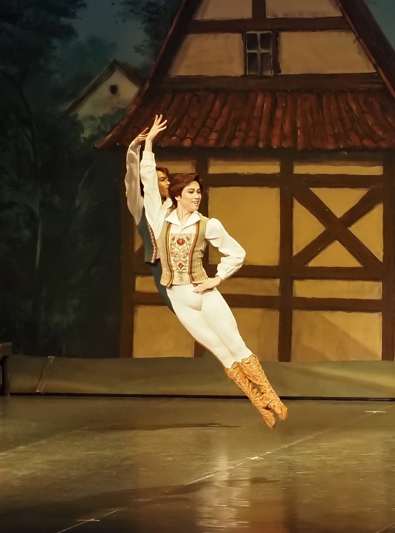 2021年ファミリーバレエ「コッペリア」より  フランツ：水城  《撮影：田中みずき》