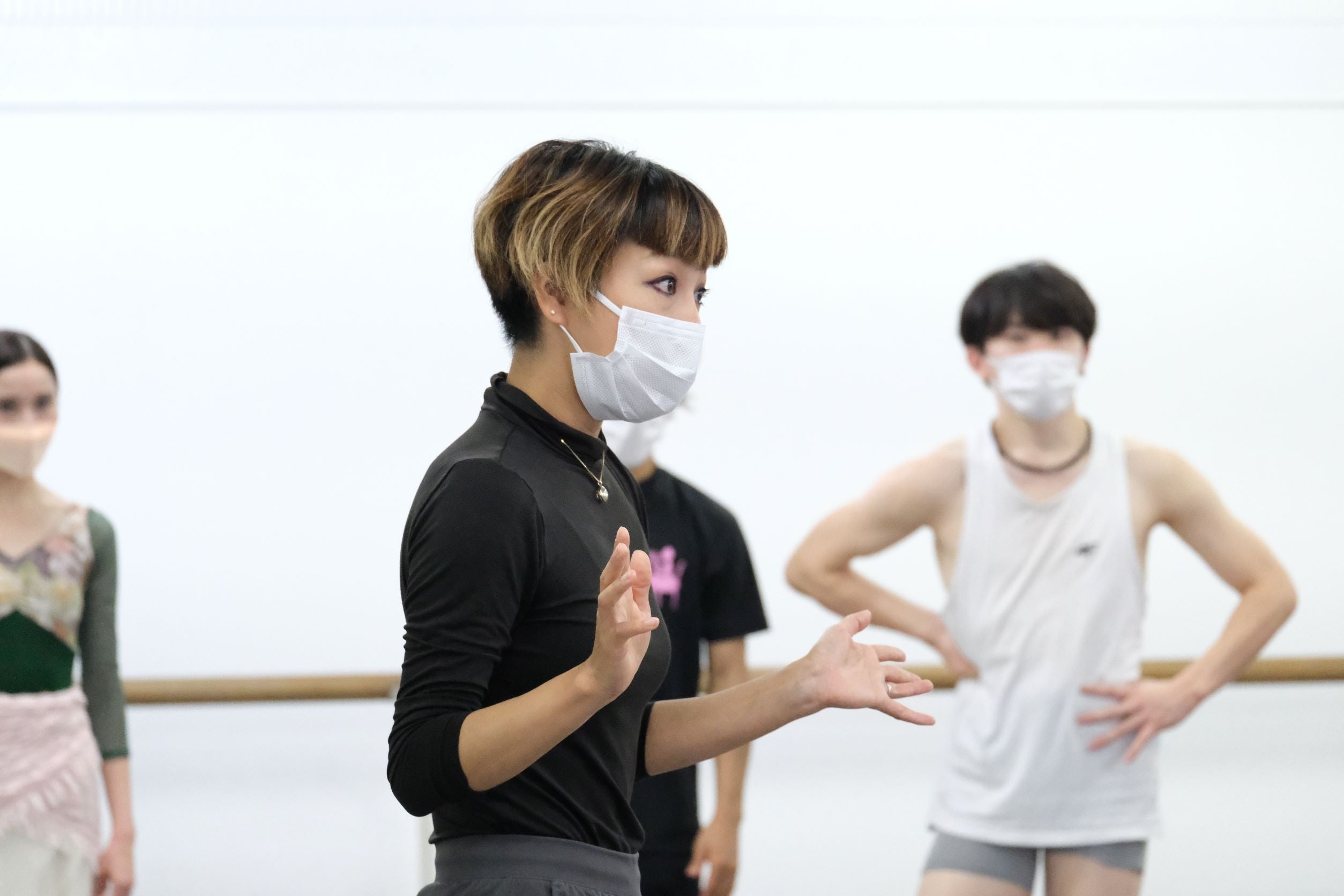 リハーサルの様子 （貞松・浜田バレエ団）