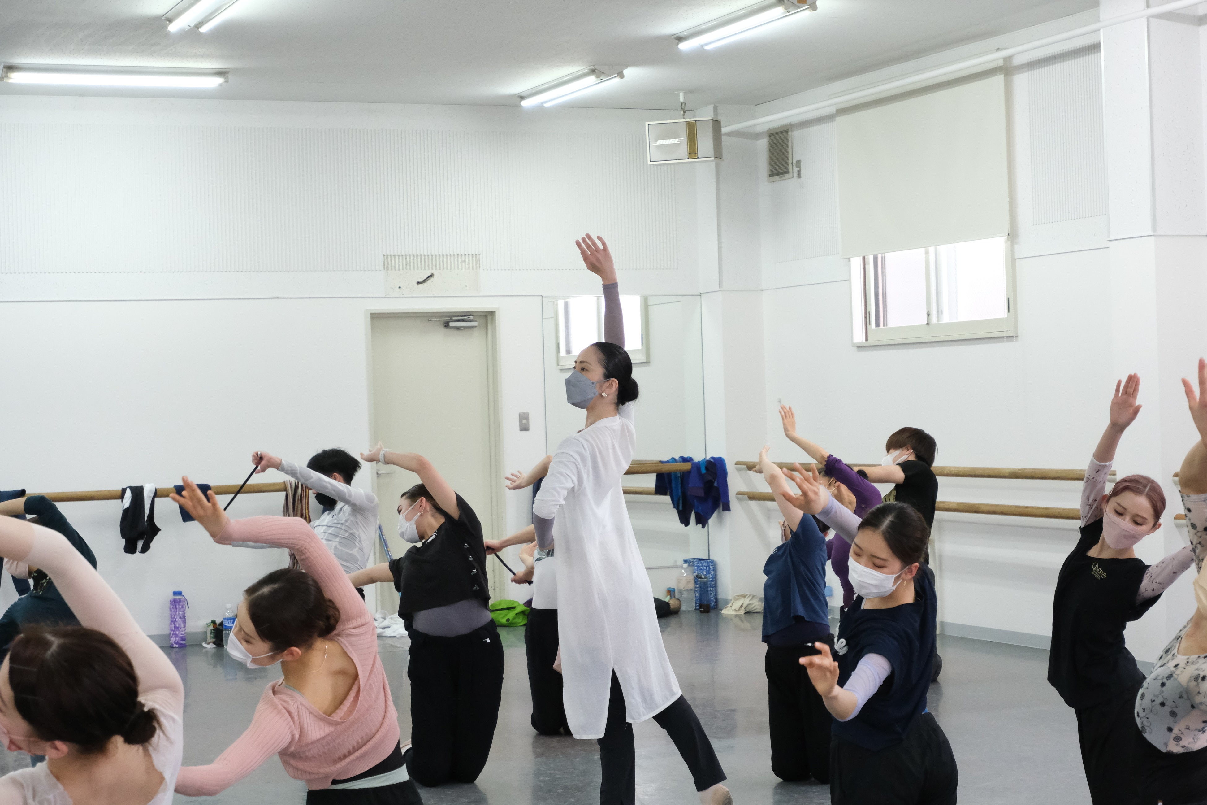 リハーサルの様子（貞松・浜田バレエ団）