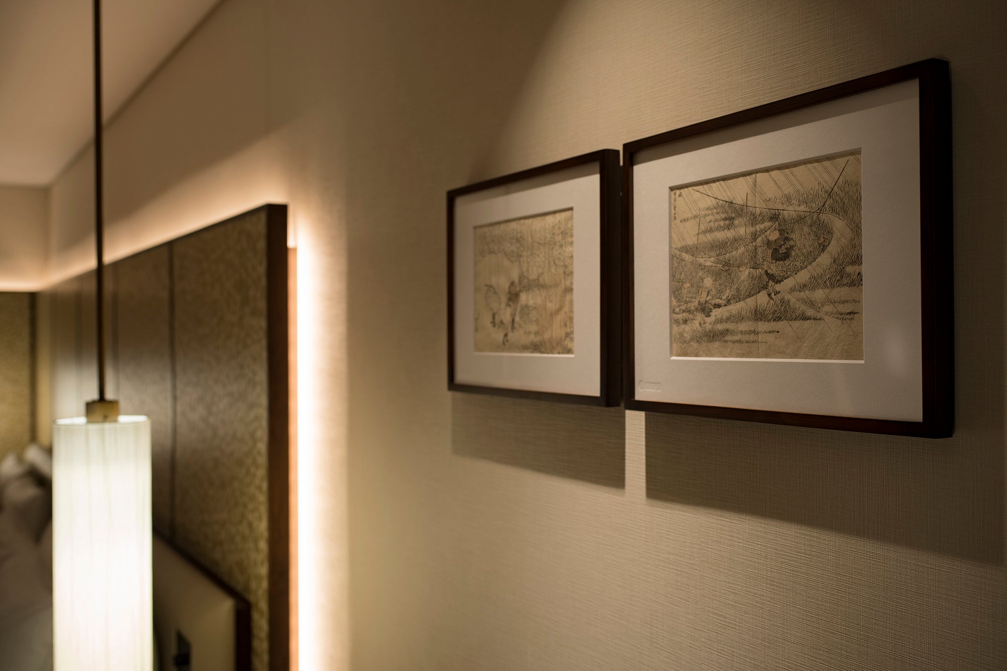 部屋ごとに異なる絵、異なる北斎と出会える