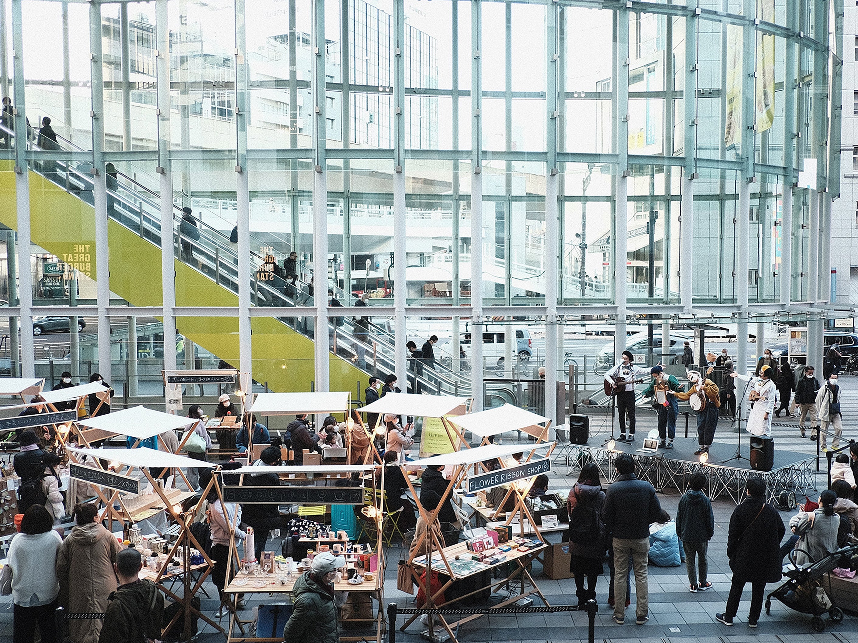 SHIBUYA SLOW STREAM 2021年12月開催の様子