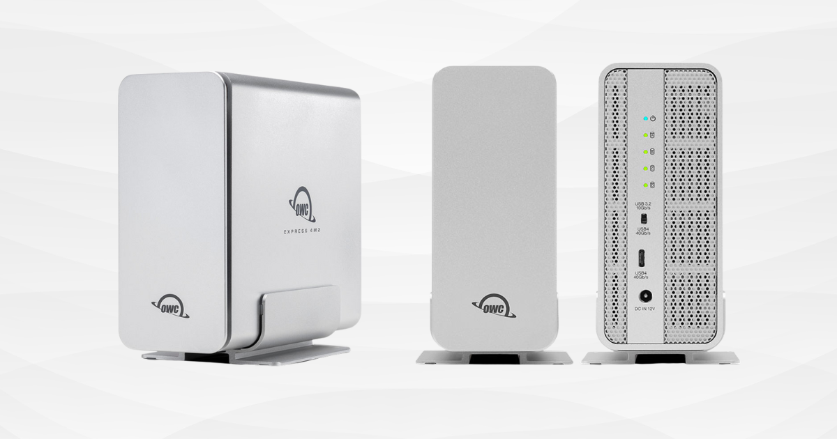 OWC社の超高速外付けSSDケース「OWC Express 1M2 USB4 (80Gbps)」「OWC