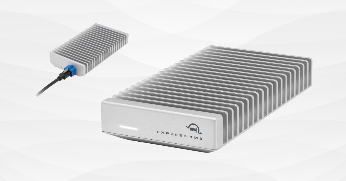 OWC社の超高速外付けSSDケース「OWC Express 1M2 USB4 (80Gbps)」「OWC