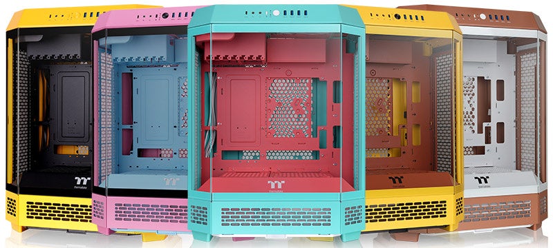 フロントに着脱可能な15.6型フルHDディスプレイを備えたミドルタワー型