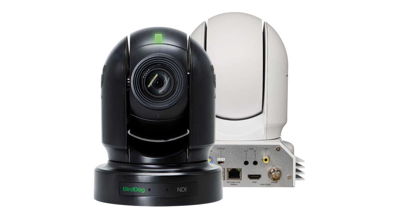 BirdDog Eyes P200、FullNDI対応 PTZカメラ BirdDog Eyes P200 1080p Full NDI PTZ Camera (Black)