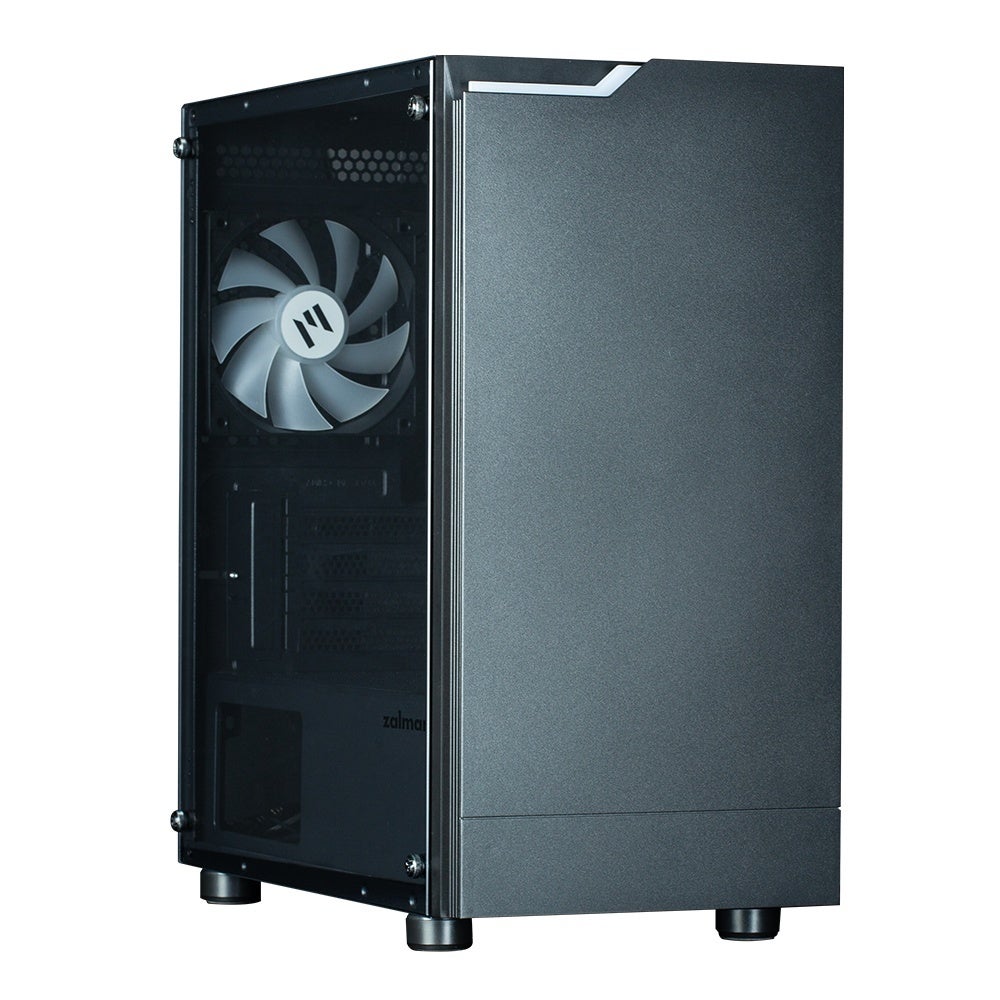 Thermaltake ZALMAN ケースファン ファン RGB セット PC ZALMAN、RGB LEDファンが標準で付属するコンパクトミドルタワー